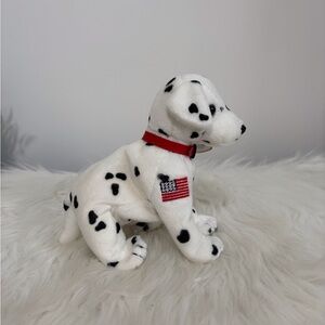 Ty Dalmatian Rescue Plush Beanie Baby with Red Collar